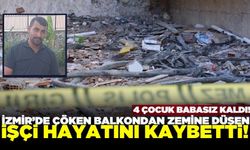 İzmir'de metrelerce yükseklikten düşen işçi hayatını kaybetti!