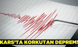 Kars'ta 4.0 büyüklüğünde deprem