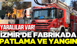 Kimya fabrikasında patlama ve yangın!