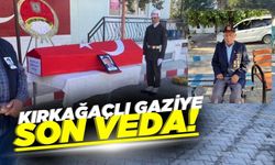 Kırkağaçlı Gazi İbrahim Çam Son Yolculuğuna Uğurlandı