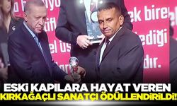 Kırkağaçlı sanatçı "Yaşayan İnsan Hazineleri Ödülü'ne" layık görüldü