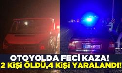 Lastiği patlayan araca yardım için duranlara otomobil çarptı: 2 ölü 4 yaralı