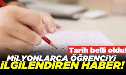 LGS sınavının yapılacağı tarih belli oldu!