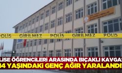 Kars'ta 14 yaşındaki lise öğrencisi bıçaklanarak ağır yaralandı