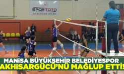 Manisa Büyükşehir Belediyespor, rakibini mağlup etti