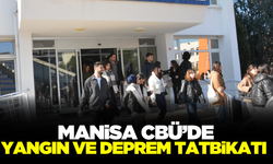 Manisa Celal Bayar Üniversitesi'nde deprem tatbikatı