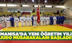 Manisa'da judo müsabakaları başladı!