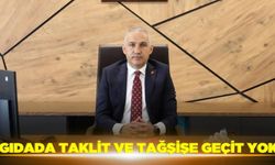 Manisa İl Tarım ve Orman Müdürü Öztürk;"Güvenilir gıdanın takipçisiyiz!"