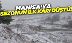 Manisa, sezonun ilk karı ile beyaza büründü!