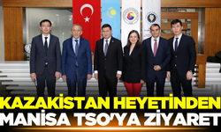 Manisa TSO'ya Kazakistan heyetinden ziyaret