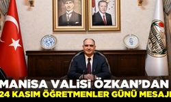 Manisa Valisi Vahdettin Özkan, Öğretmenler Günü'nü kutladı