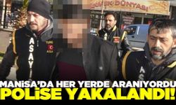 Manisa'da 6 yıl kesinleşmiş hapis cezası bulunan hükümlü yakalandı