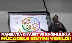 Manisa'da diyabete dikkat çekildi!