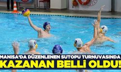 Manisa'da düzenlenen U15 Erkekler Sutopu Federasyon Kupası şampiyonası tamamlandı