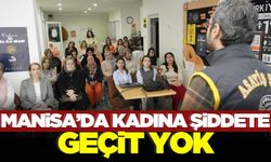 Manisa'da kadına yönelik şiddetle mücadele için kursiyerlere seminer verildi