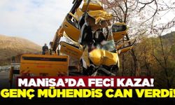 Manisa'da hurdaya dönen araçtaki genç mühendis can verdi