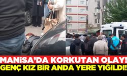 Manisa'da sokak ortasında paniğe neden olan olay!