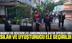 Manisa'da silah ve uyuşturucu operasyonu! 4 gözaltı