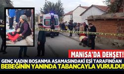 Manisa'da sokak üzerinde silahlı saldırıya uğrayan kadın yaralandı