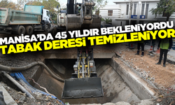 Manisa'da Tabak Deresi 45 yıl sonra temizleniyor