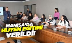 Manisa'da temizlik personellerine hijyen eğitimi!