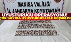 Manisa'da uyuşturucu operasyonu: Çok sayıda uyuşturucu ele geçirildi