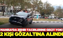 Manisa'da uyuşturucuyla yakalanan iki kişi gözaltına alındı