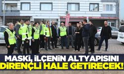 MASKİ, Saruhanlı'da altyapı çalışmalarını inceledi