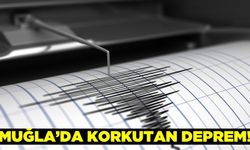 Muğla'da 3.4 büyüklüğünde deprem!