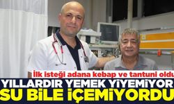 Yıllardır yemek yiyemeyen adam, İzmir'de sağlığına kavuştu