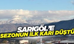 Sarıgöl'e Sezonun İlk Karı Düştü!