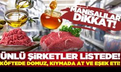 Manisa'da gıda denetimlerinde skandal!