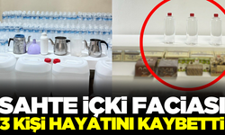 Sahte içki içen 3 kişi hayatını kaybetti