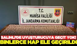 Salihli'de zehir tacirlerine geçit yok! 4 bin 872 sentetik hap ele geçirildi