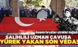 Salihlili Uzman Çavuş son yolculuğuna uğurlandı!