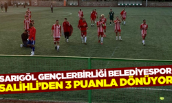 Sarıgöl Gençlerbirliği Belediyespor, son anlarda 3 puanı aldı!