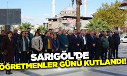 Sarıgöl'de 24 kasım öğretmenler günü törenle kutlandı