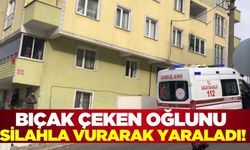 Tekirdağ'da bir baba, bıçak çeken oğlunu silahla vurdu