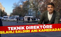 Teknik direktörün silahla katledildiği anlar kamerada!