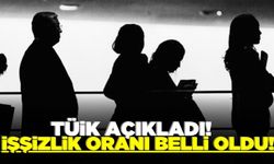 TÜİK açıkladı: İşsizlik oranı belli oldu