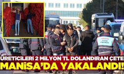 Manisa'da 'Çetin Ceviz' operasyonu! 11 şüpheli yakalandı