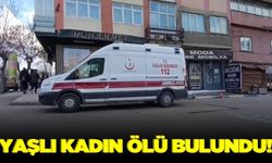 Yaşlı kadın evinde ölü bulundu