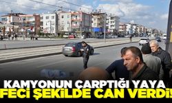 Yolun karşısına geçmek isteyen şahıs can verdi