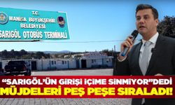 Zeyrek'ten Sarıgöl'e yeni otogar ve galericiler sitesi müjdesi!