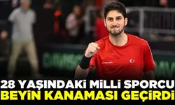 Milli sporcu Altuğ Çelikbilek beyin kanaması geçirdi