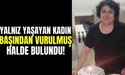 Adana'da 52 yaşındaki kadın evinde başından vurulmuş halde bulundu