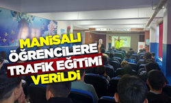 Selendi'de öğrencilere trafik eğitimi verildi