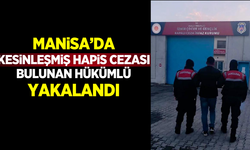 Manisa'da kesinleşmiş hapis cezası bulunan firari yakalandı