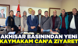 Akhisar Basınından Kaymakam Mustafa Can’a Ziyaret