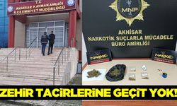 Akhisar'da Uyuşturucu Operasyonu: 2 Kişi Gözaltında, 1  kişi Tutuklandı